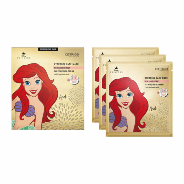 Catrice disney princess collection Ariel hydrogel face mask with algae extract