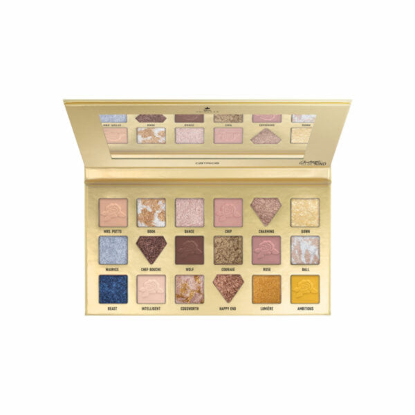 Catrice disney princess collection Belle eyeshadow palette 18 shades