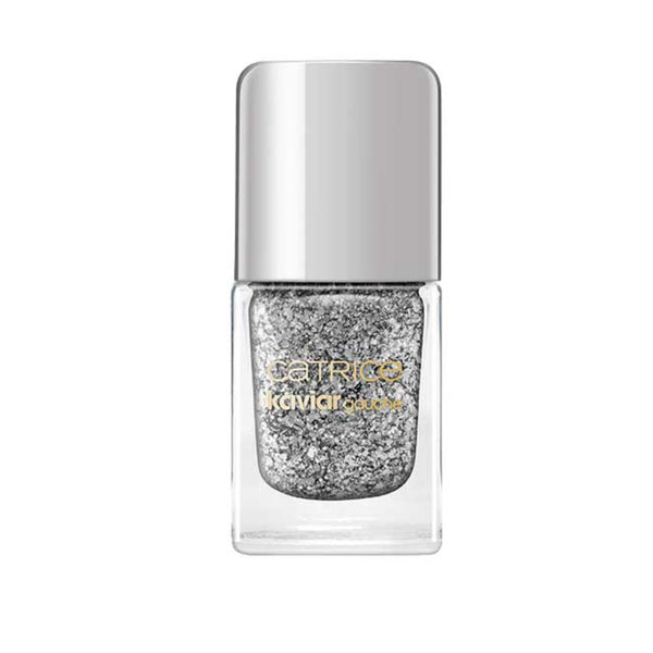 Catrice limited edition kaviar nail lacquer c01 flirty glitter