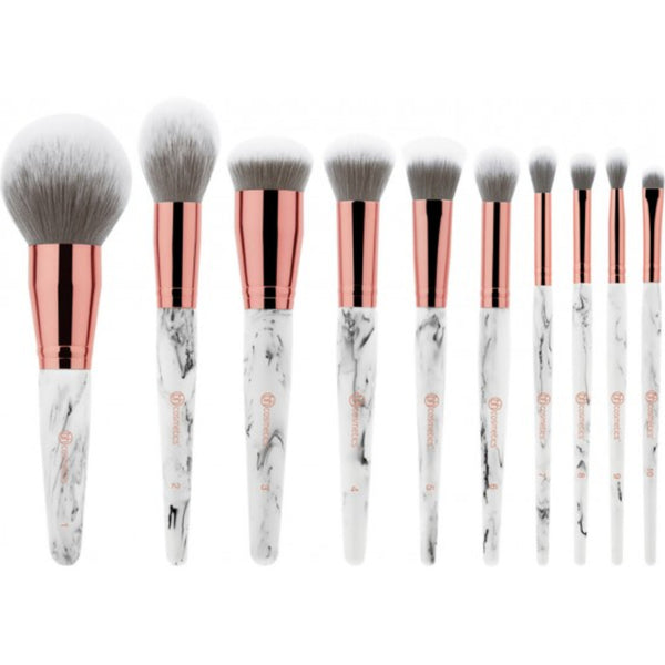 Bh cosmetics marble luxe 10 pieces brush set