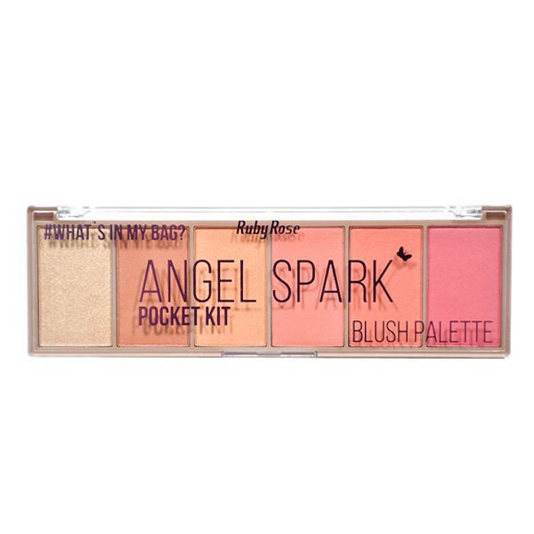 Ruby rose angel spark pocket kit blush palette 6108