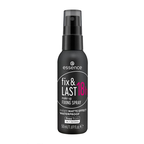 Essence fix and last 18h makeup fixing spray matte effect