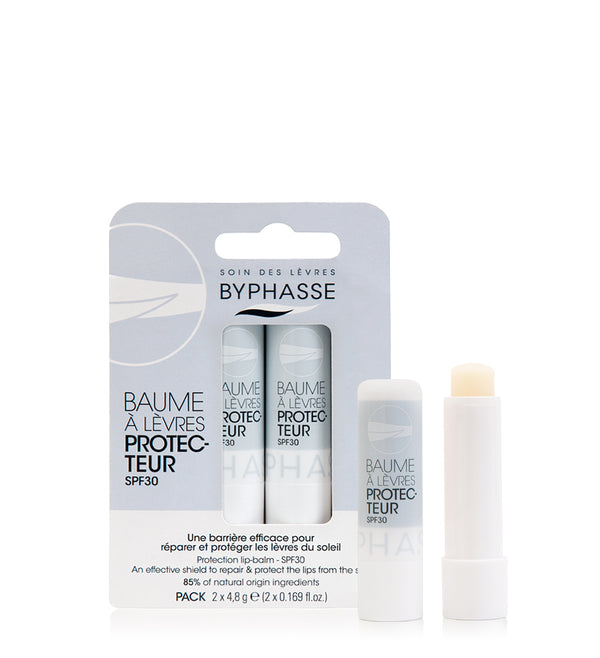 Byphasse Protection lip-balm SPF30 pack of 2