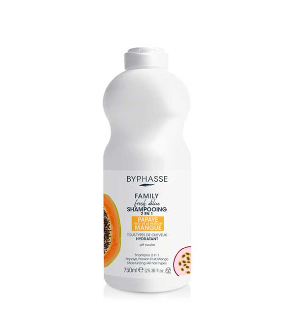 Byphasse family fresh delice shampoo - papaye 750ml