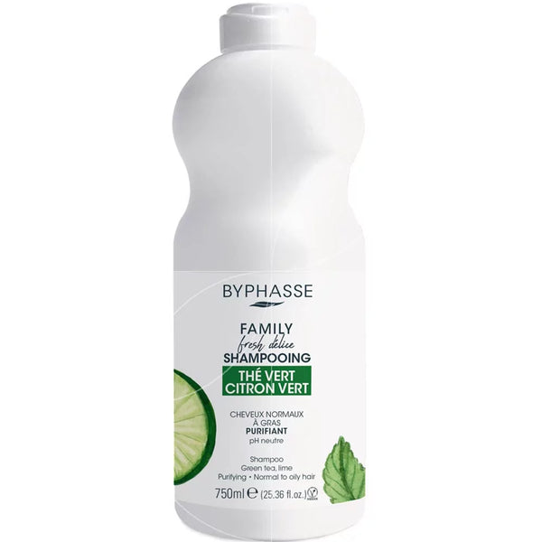 Byphasse family fresh delice shampoo - the vert citron vert 750ml