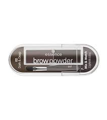 Essence brow powder set 02 dark and deep