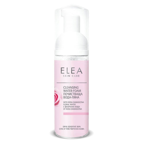 Elea skincare cleansing water foam for dry and sensitive skin