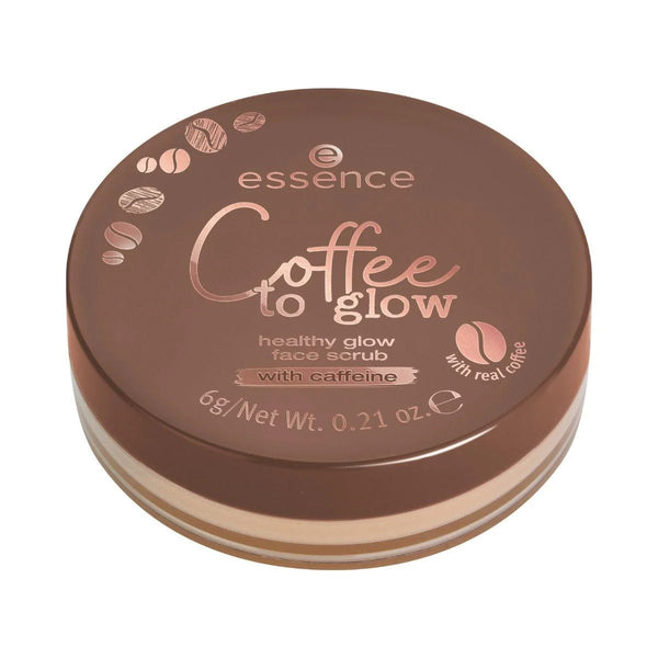 Essence coffee to glow face scrub