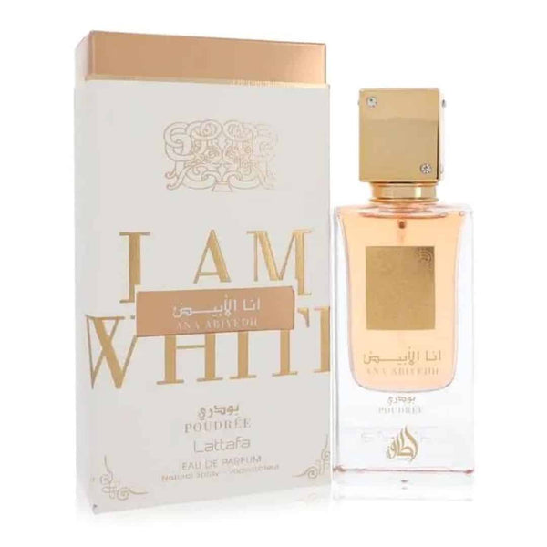 Lattafa I am white poudree eau de parfum 60ml