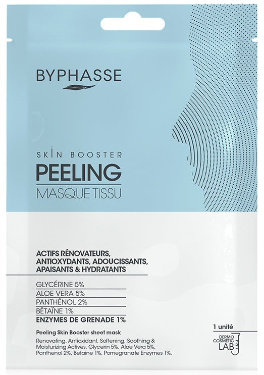 Byphasse skin booster peeling masque tissu