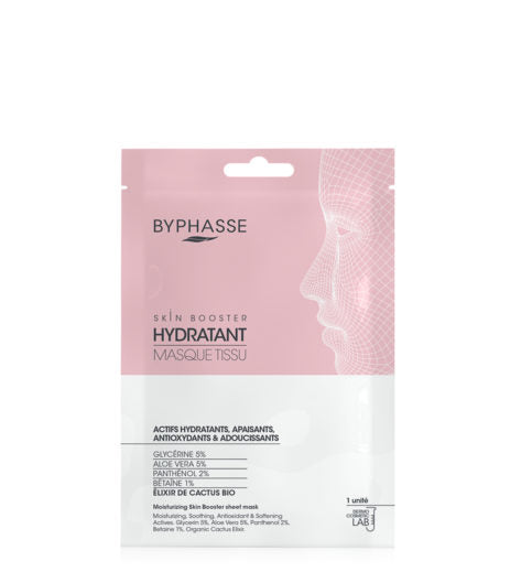 Byphasse skin booster hydratant masque tissu