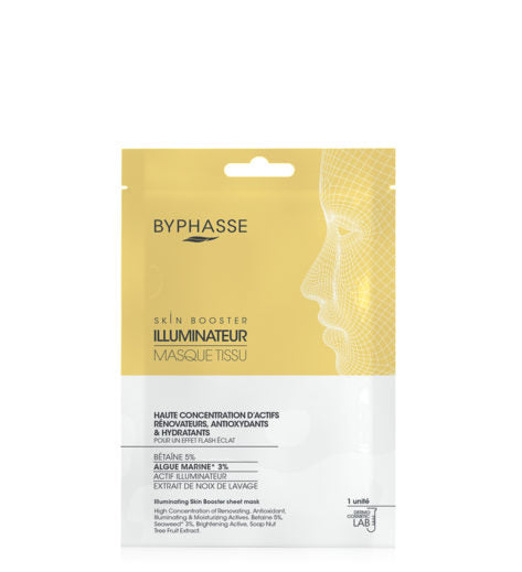 Byphasse skin booster illuminateur masque tissu