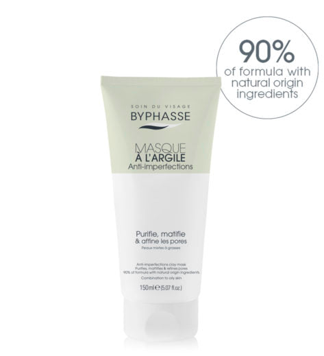 Byphasse Anti-imperfections clay mask combination to OILY SKIN 150ml