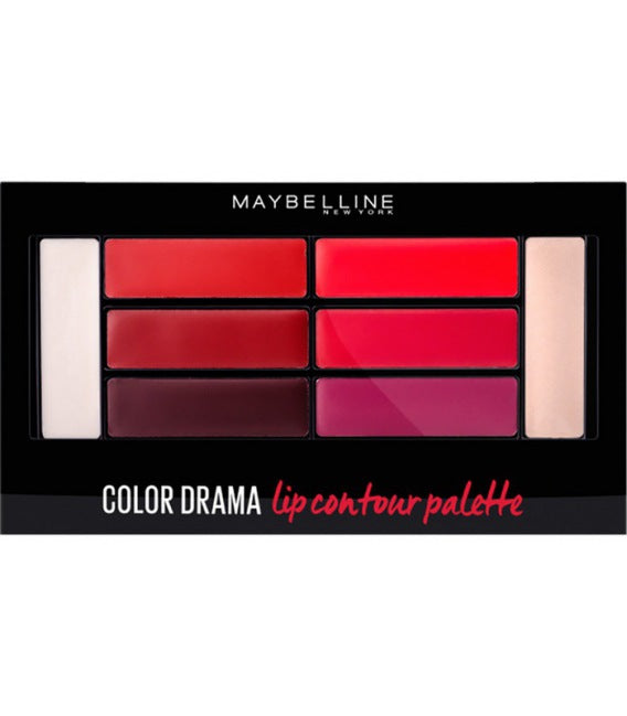 Maybelline color drama lip contour palette 01