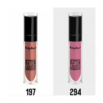 Ruby rose batom liquido liquid matte lipstick-Ruby rose-zed-store