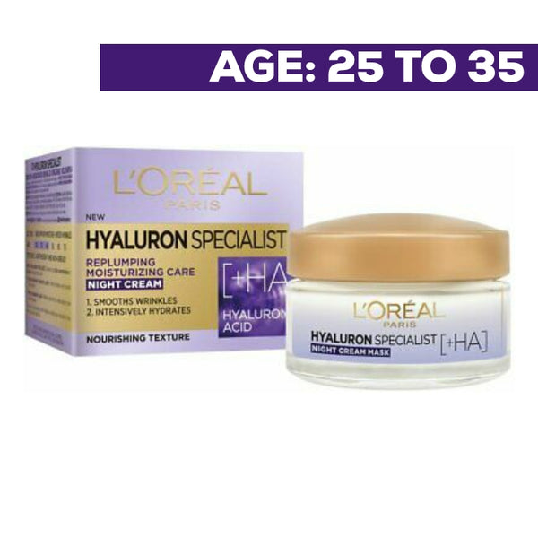 L’Oréal Paris Hyaluron Expert Night Cream 50 ML