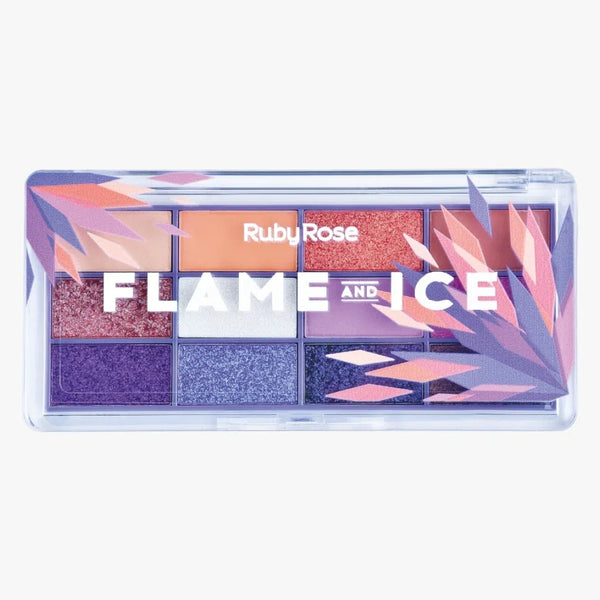 Ruby rose Flame and Ice eyeshadow palette hb 1061