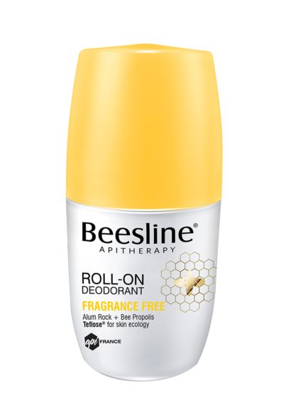 Beesline natural roll-on deodorant fragrance free