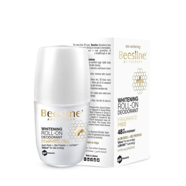 Beesline whitening roll-on deodorant - fragrance free