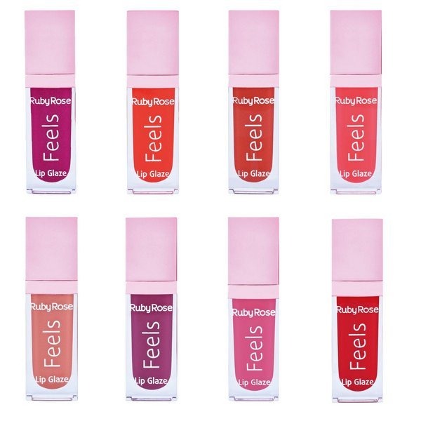 Ruby rose Feels Lip Glaze Lipstick(with glitter) 8227