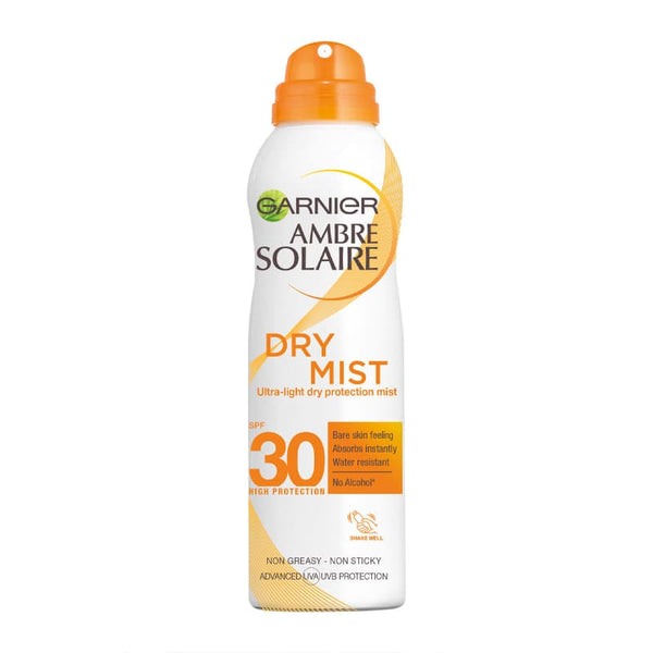 Garnier - UV sun spray - Ambre solaire Dry protect mist SPF30